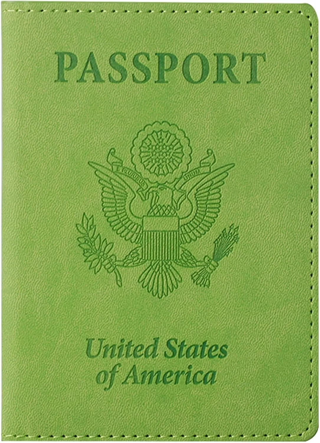 TIGARI Passport Holder for Travel Women Men, PU Leather Passport Wallet Cover Case, Water Resistant Protected Travel Document Holder, Family Vacation Plane Cruise Travel Essentials