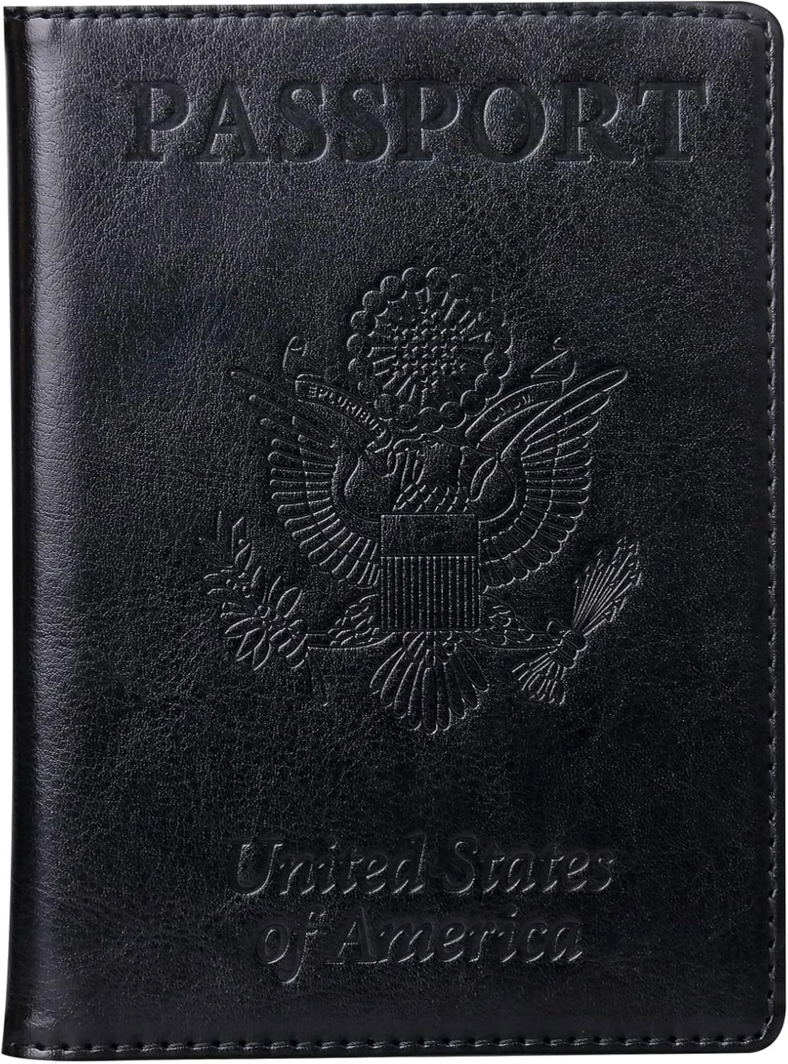 TIGARI Passport Holder for Travel Women Men, PU Leather Passport Wallet Cover Case, Water Resistant Protected Travel Document Holder, Family Vacation Plane Cruise Travel Essentials