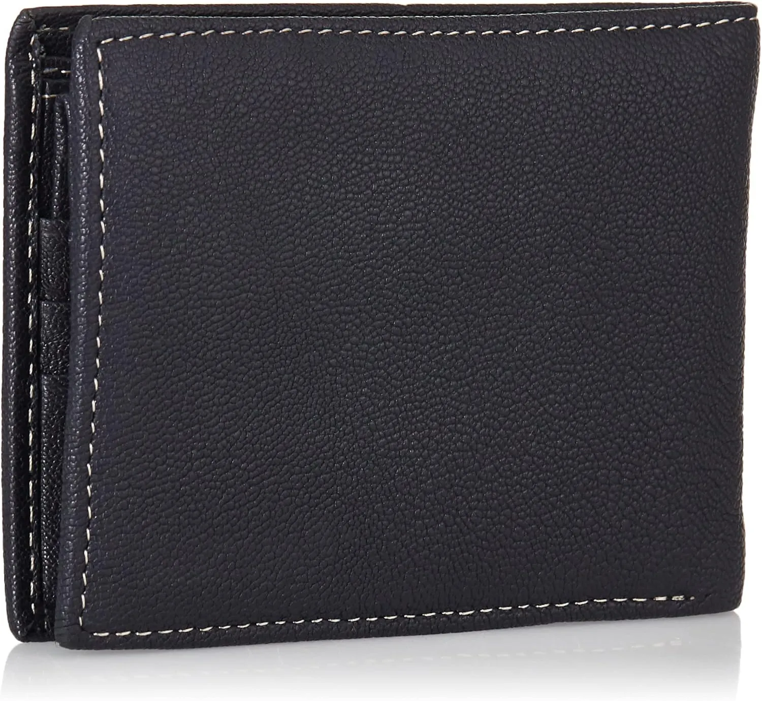 Timberland Men's RFID Blocking Wallet  Genuine Leather Passcase with Removable ID Holder, 6 Card Slots, 2 Billfold Pockets, Slim Design, Navy Blue, One Size