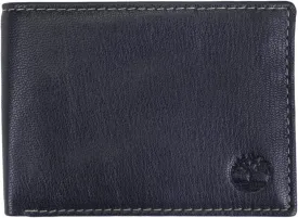 Timberland Men's RFID Blocking Wallet  Genuine Leather Passcase with Removable ID Holder, 6 Card Slots, 2 Billfold Pockets, Slim Design, Navy Blue, One Size