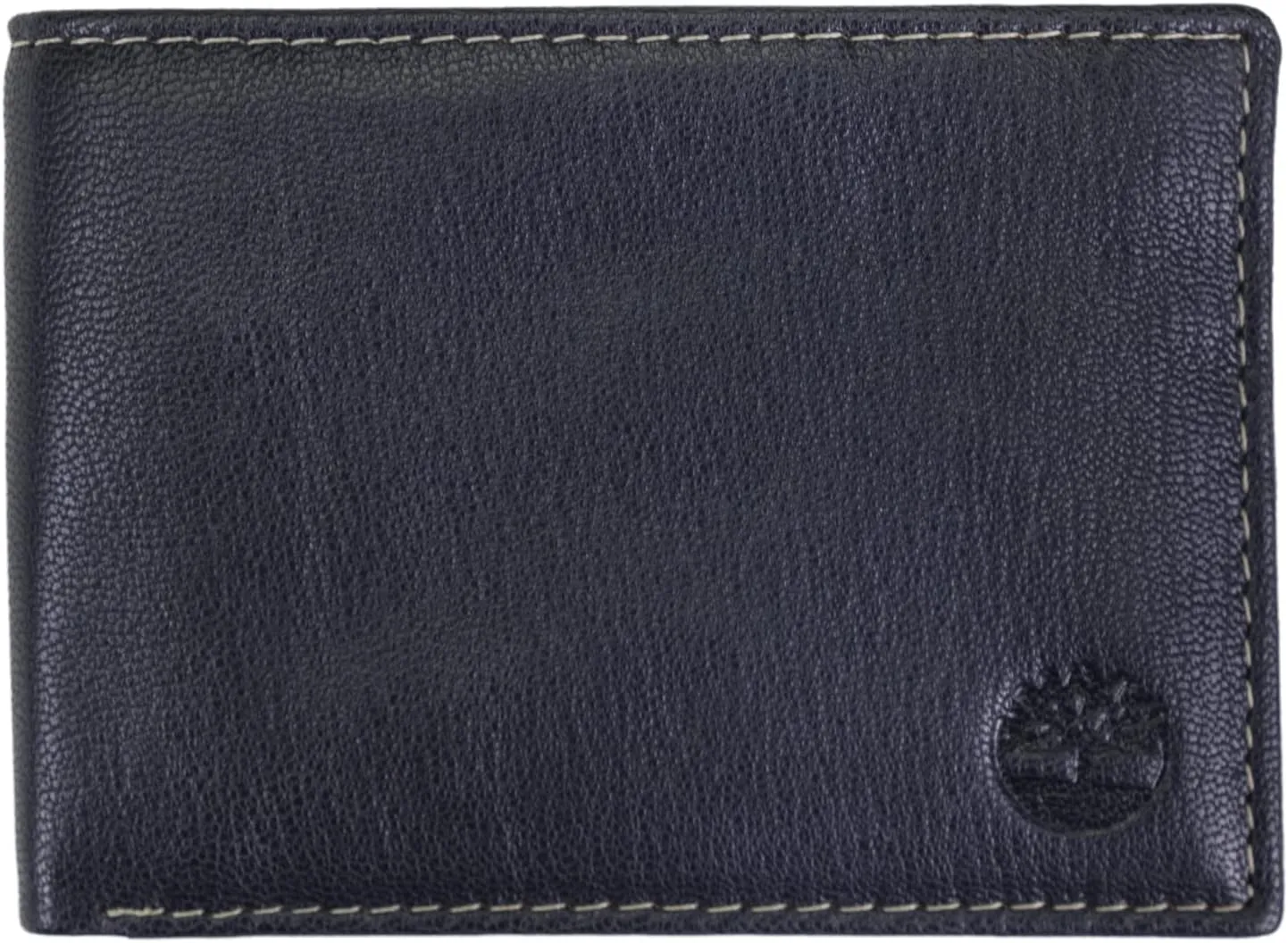 Timberland Men's RFID Blocking Wallet  Genuine Leather Passcase with Removable ID Holder, 6 Card Slots, 2 Billfold Pockets, Slim Design, Navy Blue, One Size