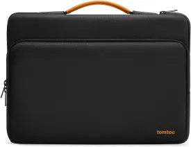 tomtoc 360 Protective Laptop Carrying Case for 13-inch New Surface Pro 11th, Copilot PC 2024, Surface Pro 10/9/8/X with Signature Keyboard/X Keyboard, Water-Resistant Laptop Sleeve, Black