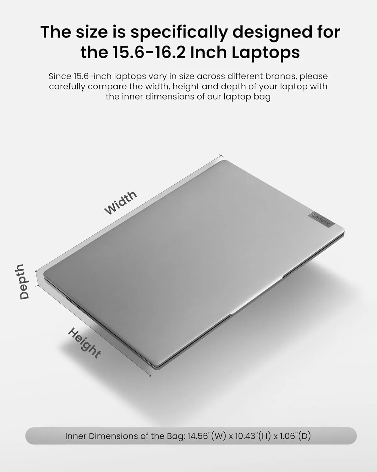 tomtoc 360 Protective Laptop Sleeve for 15.6 Inch Acer Aspire 1/3/5/7, Chromebook, Lenovo IdeaPad L3, HP Pavilion/Envy, ASUS Chromebook/VivoBook, Water-Resistant Notebook Accessory Bag Case