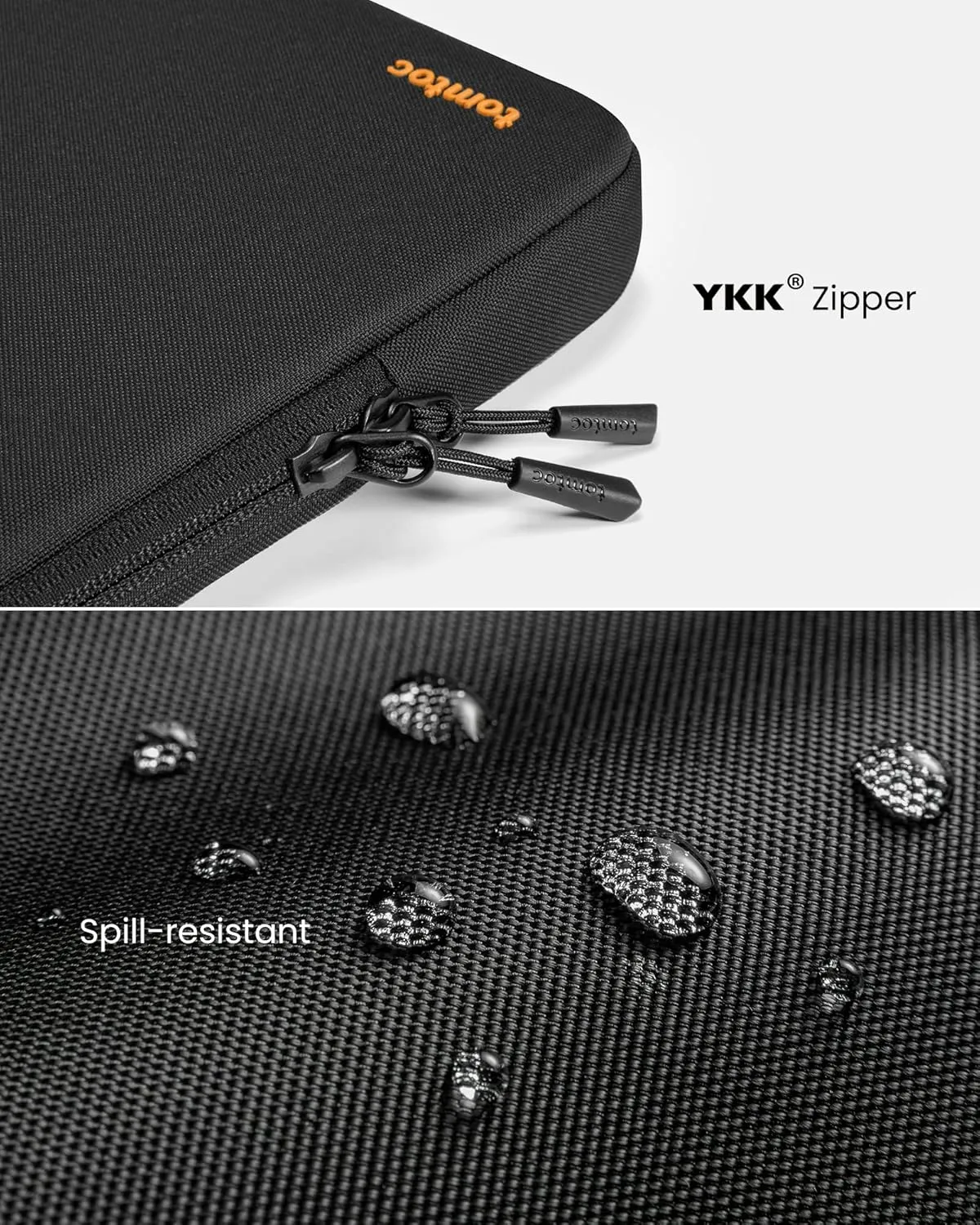 tomtoc 360 Protective Laptop Sleeve for 15.6 Inch Acer Aspire 1/3/5/7, Chromebook, Lenovo IdeaPad L3, HP Pavilion/Envy, ASUS Chromebook/VivoBook, Water-Resistant Notebook Accessory Bag Case