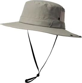 TOP-EX L/XL/XXL UV50  Waterproof Wide Brim Bucket Sun Hat for Summer Fishing Hiking w/Detachable Strap & Vented Mesh