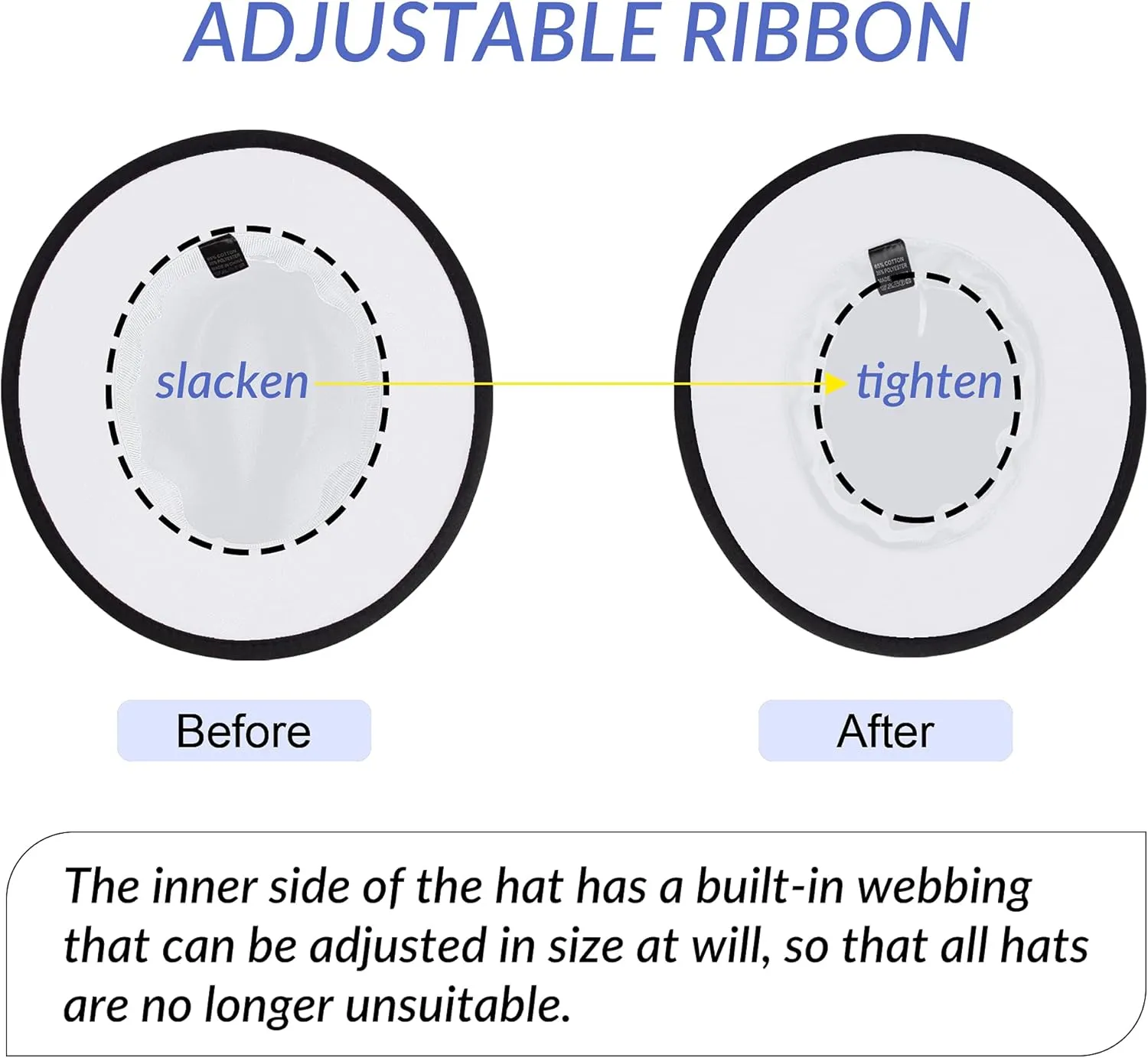 Wide Brim Fedora Hats for Women Men Two Tone Dress Hat Felt Panama Hat in Two Audlt Size