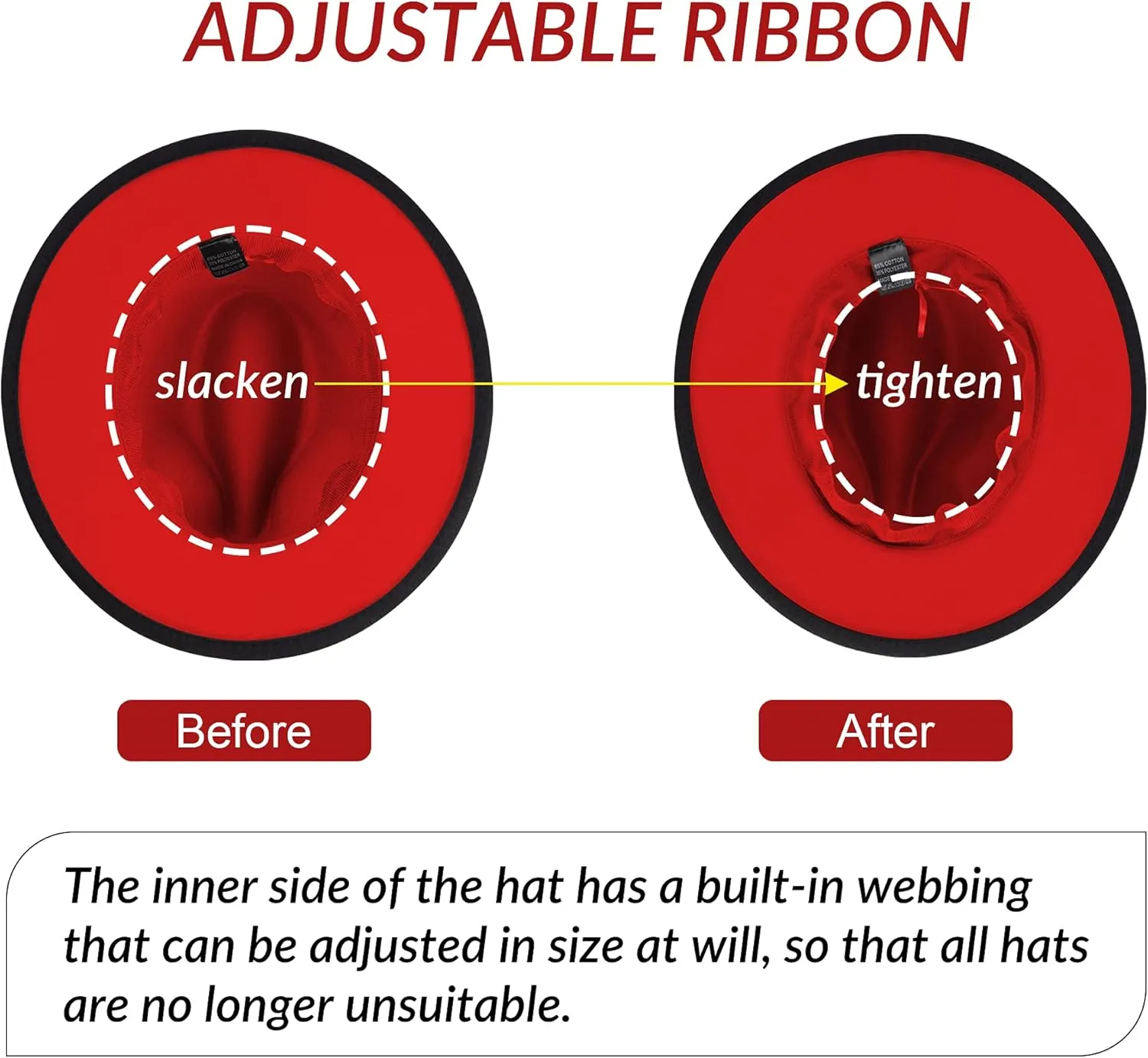 Wide Brim Fedora Hats for Women Men Two Tone Dress Hat Felt Panama Hat in Two Audlt Size