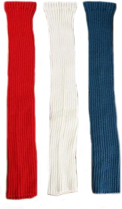 Women 80s Winter Extra Long Over Knee High Leg Warmers Knitted Thick Wool Crochet Boot Socks