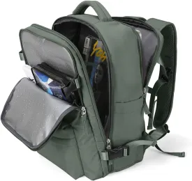 WONHOX Large Travel Backpack Carry on Flight Approved Laptop Work Business Backpack for Women Men Mochila de Viaje