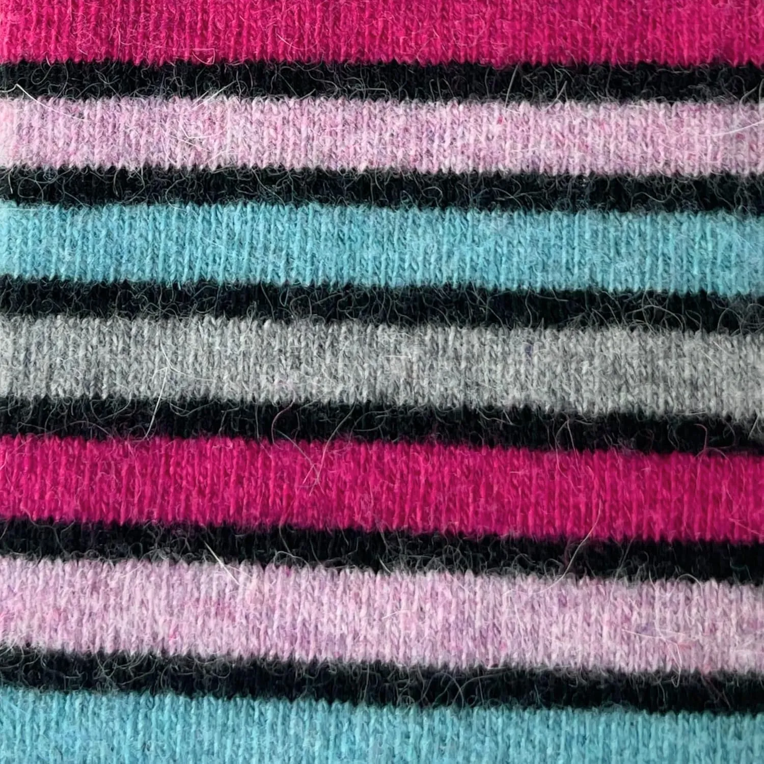 Wool Blended Striped Leg Warmers Y2K for Women Winter, 24 Inch Thigh High Stockings Over the Knee Socks by Daisy&Dino